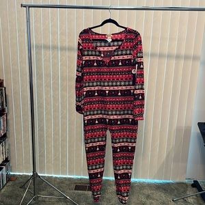 NWT Christmas PJs 1X Fleece Lined